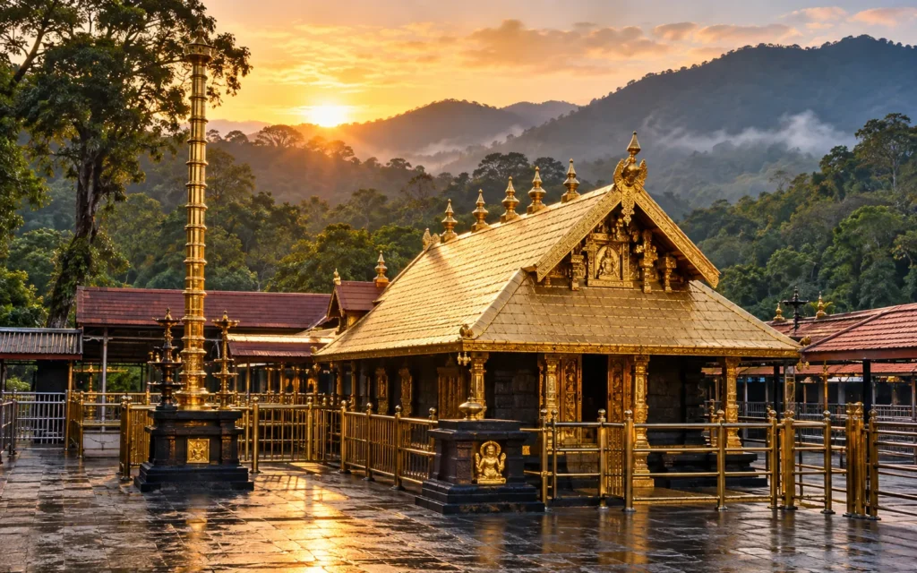 Sabarimala Temple, part of our sabarimala pilgrimage package from coimbatore